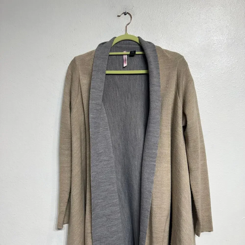 Love By Design Tan Cardigan Sz M